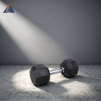 Set Dumbbell Besi Cor Heksagonal Adjustable Grosir Pabrik Cina, Alat Latihan Kekuatan Lengan, Tahan Lama, Untuk Gym Komersial & Rumah