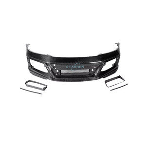 911 992 mises à niveau <span class=keywords><strong>Gt4</strong></span> avec Kit de carrosserie de pare-chocs avant en fibre de carbone sèche de Style artistique scientifique pour Porsche - Product Image 4