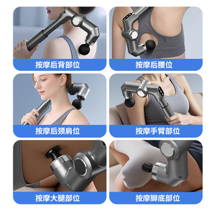 Handheld Massage Stick Electric <b>Vibration</b> Muscle Massager With Brushless Motor 12 Speed Levels USB Rechargeable Fascia Gun - Product Image 2