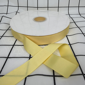 Nastro Grosgrain Dorato di Lusso, Ecologico e Durevole in Poliestere per Regali di Nozze, Decorazioni Natalizie e Feste, Fatto a Mano - Product Image 6