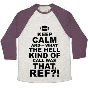 Keep Calm And--- Unisex Tri-Blend <b>Baseball</b> <b>Tee</b> - Product Image 3