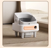 PAIPET Bac à litière automatique intelligent autonettoyant pour chat avec contrôle par application, grande poubelle, contrôle des odeurs, vente en gros OEM