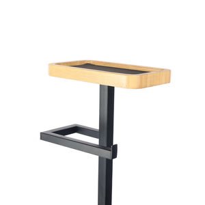 Portarotolo in Metallo Nero Antiruggine con Portascopino per WC, per Bagno <span class=keywords><strong>e</strong></span> Hotel - Product Image 5