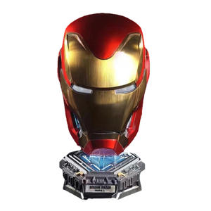 <span class=keywords><strong>Casco</strong></span> de <span class=keywords><strong>Iron</strong></span> <span class=keywords><strong>Man</strong></span> para Adultos, Controlado por Voz, Color Rojo y Dorado, Material ABS, Eléctrico, <span class=keywords><strong>Precio</strong></span> de Fábrica - Product Image 4