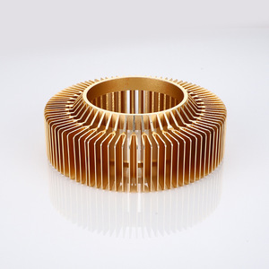 Calentador de Té de Aleación de Aluminio, Portavelas de Color Dorado para Aromaterapia - Product Image 1