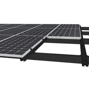 Водонепроницаемые черные алюминиевые профили, устойчивые к коррозии, для крепления солнечных панелей на навесах для фотоэлектрических систем, модель R043 - Product Image 3