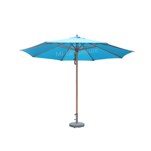 Grand <span class=keywords><strong>parasol</strong></span> en bois <span class=keywords><strong>rond</strong></span> de <span class=keywords><strong>3m</strong></span> pour jardin extérieur, <span class=keywords><strong>parasol</strong></span> droit pour jardin, <span class=keywords><strong>parasol</strong></span> en bois Commercial - Product Image 3