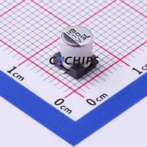 Condensador Electrolítico de Aluminio SMD 35SLV10M5X6.1, D5xL6.1mm 10uF 20% 35V 27mA-120Hz - Product Image 1