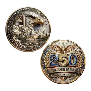 Moneta Commemorativa del 250° Anniversario degli Stati Uniti 1776-2026, Moneta Patriottica da Collezione - Product Image 5