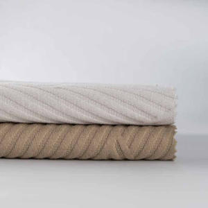 Design géométrique Jacquard <span class=keywords><strong>Jersey</strong></span> Tissu 350gsm Heavy Weight Poly <span class=keywords><strong>Viscose</strong></span> Stretch <span class=keywords><strong>100</strong></span>% Polyester Girls Overcoat Warp for Cars - Product Image 5