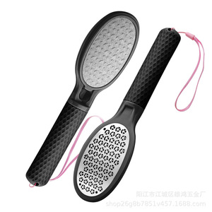 Lime à pieds en acier inoxydable Source Factory pour éliminer les peaux mortes, dispositif de polissage des pieds, éliminateur de callosités - Product Image 4