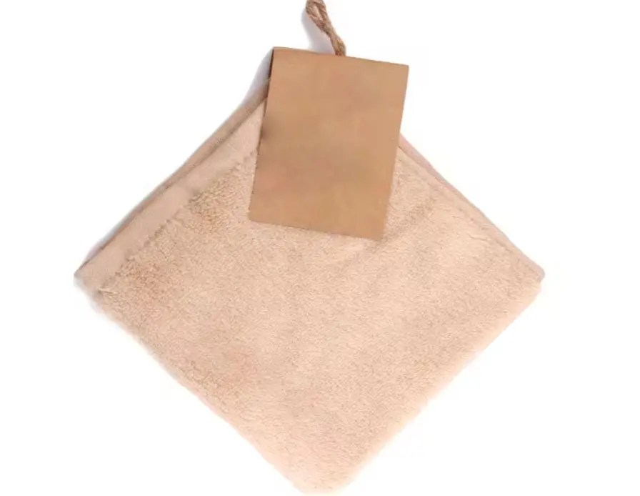 Prezzo all'ingrosso Super morbido asciugamano per bambini in cotone organico fazzoletto di bambù asciugamano con GOTS certificato