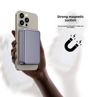 Nouvelle conception d'usine Portable Slim 10000mah batterie magnétique chargeurs sans fil Power Bank