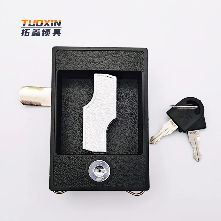 Tuoxin 아연 합금 번개 자물쇠 파일 캐비넷 자물쇠 패널 자물쇠