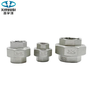 Fabrika doğrudan tedarik 304 paslanmaz çelik <span class=keywords><strong>union</strong></span> kadın konu petrol gaz su bağlantısı için düz sendika döküm birliği - Product Image 2