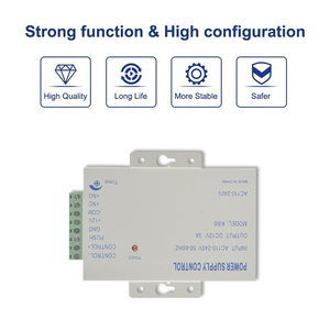 Thép Mini 110-240VAC Đến 12V Cửa Cung Cấp Điện Chuyên Dụng Cho Hệ Thống Kiểm Soát Truy Cập Cửa - Product Image 2