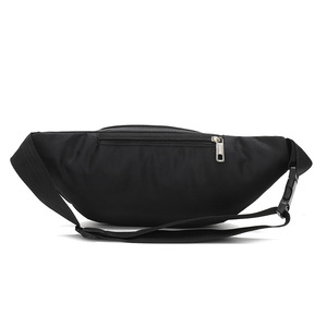 Huang Lei Men's Waterproof Waist Bag Black Sport Fanny Pack With Zipper Pockets For Hiking Running Cycling Travel - Product Image 5