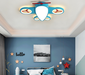 Nueva lámpara de techo personalizada para habitación de dormitorio de dibujos animados creativos con luz LED de avión para niños - Product Image 5