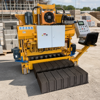 Machine mobile de fabrication de briques creuses emboîtables WT6-30