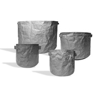 Pots de plantes en PE sur mesure de 7 à 10 gallons avec poignées, matériau durable, grand pot de jardinage intérieur/extérieur pour arbres et légumes
