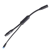 Bafang BBS01 BBS02 BBSHD pièces de conversion vélo électrique étanche avant/arrière kit d'interrupteur de klaxon de lumière avec câbles pour 8fun moteur central