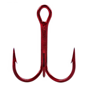 Hameçon triple ancre affûté pour la pêche, modèle French Century <span class=keywords><strong>VMC</strong></span> 9649 TR rouge, pour la pêche au bar - Product Image 6