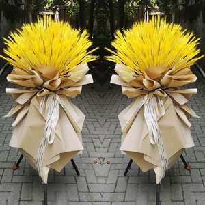 Support à fleurs sur trépied, support de fleurs en bois, support de fleurs sur pied à trois branches, pour fleuriste, fleurs artificielles - Product Image 2