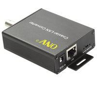 Caméra IP Ethernet sur coaxial analogique vers IP avec NVR, DVR, 1 port BNC + 1 RJ45 EoC et alimentation sur coaxial
