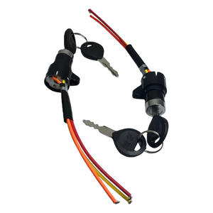 Cerradura Eléctrica de Tres Cables con Cabeza Pequeña en Bolsa <span class=keywords><strong>Xing</strong></span> <span class=keywords><strong>Sheng</strong></span>, Interruptor de Llave Universal, Fuente de Alimentación para Vehículos Eléctricos y Triciclos - Product Image 3