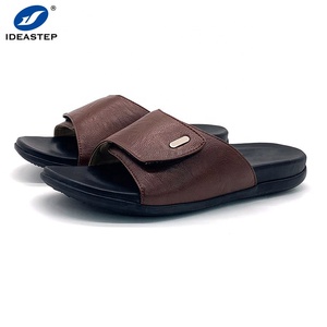 Ideastep-<span class=keywords><strong>Sandalias</strong></span> de cuero ortopédicas <span class=keywords><strong>para</strong></span> <span class=keywords><strong>hombre</strong></span>, cómodas <span class=keywords><strong>sandalias</strong></span> deslizantes con soporte <span class=keywords><strong>para</strong></span> el arco del pie - Product Image 1