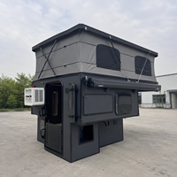 Remorque de camping en aluminium 4x4 légère, multifonctionnelle, avec toit rigide, pour pick-up, tout-terrain, pour le camping en plein air et les voyages