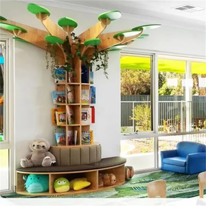 Librería <span class=keywords><strong>de</strong></span> árbol <span class=keywords><strong>de</strong></span> nuevo estilo Chiquitos, Venta caliente <span class=keywords><strong>de</strong></span> Australia, Biblioteca para niños, estantería <span class=keywords><strong>de</strong></span> lectura <span class=keywords><strong>de</strong></span> madera, muebles para el hogar - Product Image 2