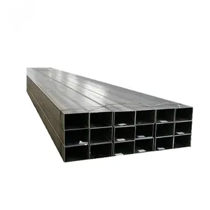 Hot dip galvanized square steel pipe and tube, gi square tube hollow section, 20x40 galvanized rectangular tube