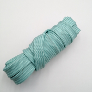 Giá Rẻ 10Mm Phẳng Thể Thao Bóng Đá Giày Dây Giày Nhựa Trong Suốt Mẹo Tùy Chỉnh Chiều Dài Unisex Polyester Vải Số Lượng Lớn In - Product Image 5