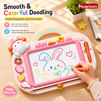 Tableau magnétique KZHM pour enfants, jouet éducatif réutilisable, bloc-notes effaçable pour l'apprentissage préscolaire, jouet pour enfants