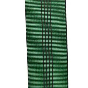 Correas de tapicería verde para asiento de sofá, buena calidad, 68mm