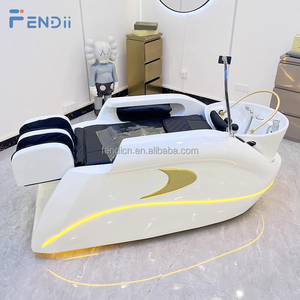 Ghế gội đầu, ghế massage, giường spa cao cấp chuyên nghiệp cho tiệm cắt tóc - Product Image 2