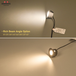 Berdis 38 ° Spot Lighting Flicker-free Aluminio RoHS Ip54 Downlight Spotlight 3W Led Gabinete Luz para Display - Product Image 5