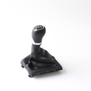 Cache-poussière en cuir pour pommeau de levier de vitesse de voiture Skoda Superb 3T MKII 08-12 5 6 vitesses, style classique, type plat - Product Image 5