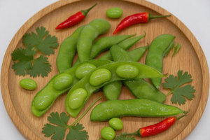 Haricots Edamame surgelés 500g, Edamame décortiqués, soja IQF, riche en protéines, collation végétalienne - Product Image 2