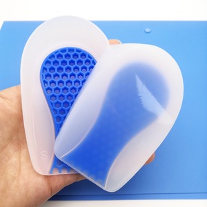 Pour <span class=keywords><strong>Amazon</strong></span> Sports et Confort Semelles <span class=keywords><strong>Silicone</strong></span> Gel Talon Coussins pour Soins Des Pieds Chaussures Pad - Product Image 2