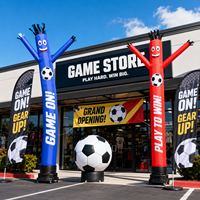 Danseur gonflable personnalisé pour événements de football, décoration d'événements sportifs en plein air et promotion de marque