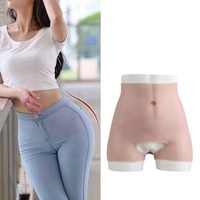 Pantalon en silicone pour femmes crosscommode pantalon de hanche simulé rehausseur artificiel hanche sans entrejambe Kim Kardashian