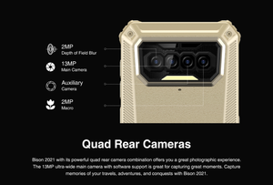 สมาร์ทโฟน <span class=keywords><strong>F150</strong></span> B2021 NFC IP68 กันน้ำ ทนทาน กล้อง 4 ตัว 13MP หน้าจอ 5.86 นิ้ว 6GB+64GB แบตเตอรี่ 8000mAh ระบบปฏิบัติการ Android 10.0 Octa Core - Product Image 3