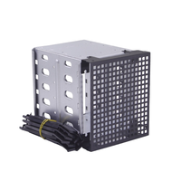 Penjualan Terlaris Ekstensi Casing Harddisk 5*3.5 Inch, Menggunakan Ruang 3*5.25 Inch, Ekspansi Chassis Hard Drive