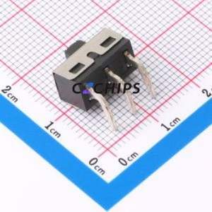 SS-12D06-G030 Slide Switch Through hole,12.7x6.6x6.4mm Switch Single Pole Double Throw Rectangle Pin Header PC Pin 12.7mm - Product Image 2