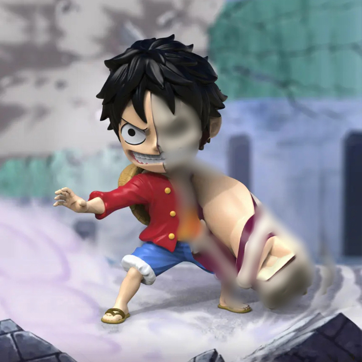 Hot Sale 100% Original One Pieces Mighty Jaxx Series 6 Blind Box Luffy