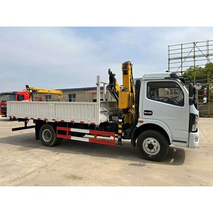 รถบรรทุกติดเครนจีน Dongfeng 4x2 ขนาด 3 ตัน 5 ตัน พร้อมเครนแบบ Knuckle Boom ขาย - Product Image 3