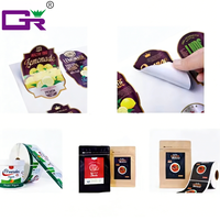 Adesivi Personalizzati per Pasticceria, Etichette Impermeabili e Oleorepellenti in Vinile per Imballaggi Alimentari, Decalcomanie Adesive Resistenti per Barattoli di Biscotti e Scatole