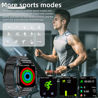 Reloj Inteligente BWET281 para Hombre y Mujer, Monitor de Frecuencia Cardíaca, SpO2, Presión Arterial, Asistente de Voz con IA, Monitor de Composición Corporal, Monitor de Actividad